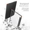 iPad Air 13/Pro 12.9(2024/22/21) DUX DUCIS TOBY Series PU Leather Tri-fold Stand Cover - Black - Image 5