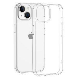 iPhone 15 Plus LEEU DESIGN Acrylic+TPU Cover – Clear