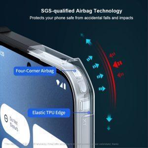 Nothing Phone 2(a) XUNDD Anti-Drop Airbag Cover – Black