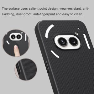 Nothing Phone 2(a) NILLKIN Super Frosted Hard Cover – Black