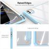 iPad Pro 11" M4(2024) DUX DUCIS TOBY Series PU Leather Tri-fold Stand with Pen Holder - Baby Blue - Image 2