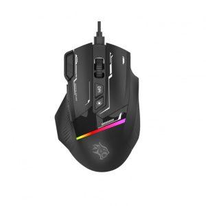 Porodo Gaming 8D RGB Wired Mouse 7200 DPI – Black (PDX321)