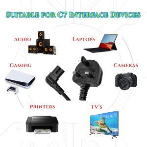 JBL Partybox Power Cord Charger 250V 2.5A – Black