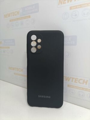 Samsung Galaxy A13 Silicone Samsung Logo Cover – Black