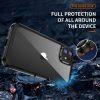 iPhone 11 Shockproof TPU + Acrylic Clear Cover - Black - Image 3