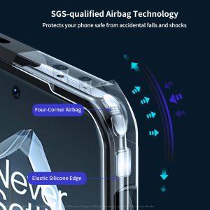 OnePlus Ace 3 5G/12R 5G XUNDD Anti-Drop Airbag Cover – Black