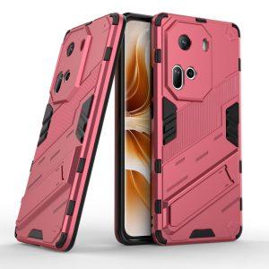 Oppo Reno11 5G Rugged PC+ TPU Kickstand Cover – Rose