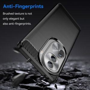 Oppo Reno11 Pro 5G Carbon Fiber Texture Cover – Black