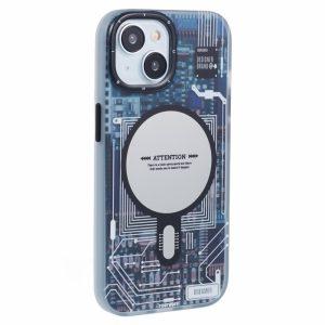 iPhone 15 MLY Series Creative Circuit Board Pattern Cover