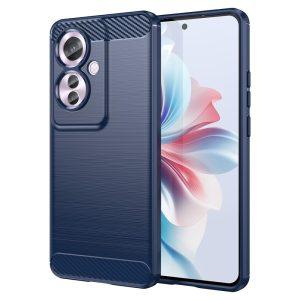 Oppo Reno 11 F 5G/ F25 Pro 5G Carbon Fiber Texture Cover – Blue