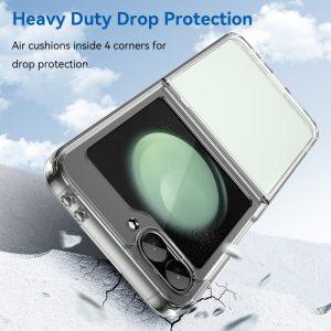 Samsung Galaxy Z Flip6 5G  TPU+Acrylic Shockproof Cover – Transparent