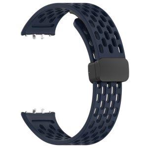 Samsung Galaxy Watch Fit3 Silicone Breathable Strap – Midnight Blue