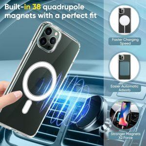 iPhone 11 Pro Mercury MagSafe JellHard Cover – Transparent