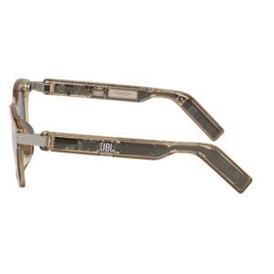 JBL SoundGear Frames Audio Glasses Square Frame – Ambre
