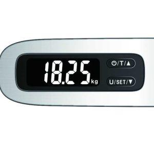 Green Lion Digital Luggage Scale 50KG Max – Silver (GNDLSCALSL)