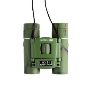 Green lion Shark Binocular 8×21 – Green (GNSRKBINCULGN)