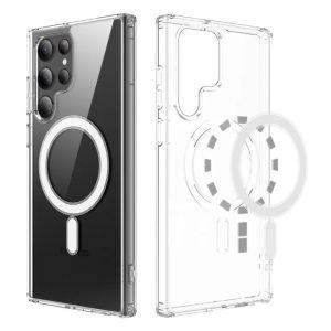 Samsung Galaxy S22 Ultra Mercury MagSafe JellHard Cover – Transparent