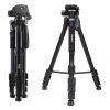 JMARY KP-2234 Professional Aluminium Tripod for All DSLR Cameras - Black