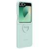 Galaxy Z Flip 6 5G Samsung Silicone Cover with Ring - Mint EF-PF741