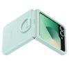 Galaxy Z Flip 6 5G Samsung Silicone Cover with Ring - Mint EF-PF741 - Image 2