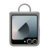 Galaxy Z Flip 6 5G Samsung Silicone Cover with Ring - Gray EF-PF741 - Image 3