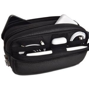 WiWU Anti-theft Salem Travel Pouch Bag – Black