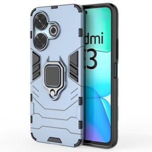 Xiaomi Redmi 13 4G/5G Ring Kickstand Rugged Protective Cover – Blue
