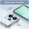 Redmi 13 4G Hybrid TPU+Acrylic Transparent Cover - Clear - Image 3