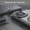 iPhone 15 MagSafe Carbon Fiber Matte Texture TPU+PC Cover - Black - Image 4