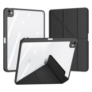 iPad Pro 13″ M4 (2024) DUX DUCIS Magi Series Leather+PC+TPU Cover – Black