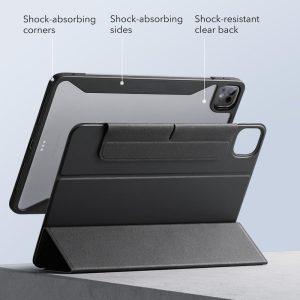 iPad Pro 13″ M4 (2024) ESR Hybrid Rebound 360 Series Cover – Black