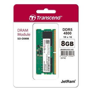 Transcend DDR5 DRAM Module 8GB JetRam