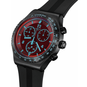 Swatch Crimson Mystique Wrist Watch YVB417