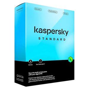 Kaspersky Standard Antivirus 3 Devices 1YR Subscription