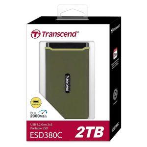 TRANSCEND 2TB  EXTERNAL SSD  ESD380C USB 3.2 GEN TYPE C