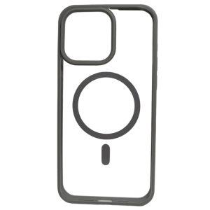 iPhone 15 Pro Spigen Ultra Hybrid Magsafe Clear Cover – Gray