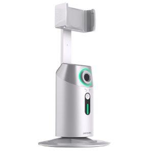Porodo Gimbal with Al Face tracking Gesture Recognition – White (PD-GAIFTGR-WH)