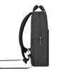 WIWU Minimalist 15.6"  Waterproof Backpack  - Black - Image 3