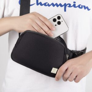 WiWU LULU Nylon Crossbody Bag – Black