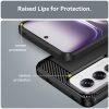 Oppo Reno 12 5G Carbon Fiber Texture Cover - Black - Image 3
