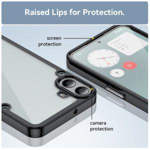 Nothing CMF Phone 1 Hard Acrylic+TPU Cover – Black