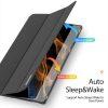 Samsung Galaxy Tab S8 Ultra / S9 Ultra / S10 Ultra DUX DUCIS Domo Series Tri-Fold PU Leather Stand Folio Cover - Black - Image 2