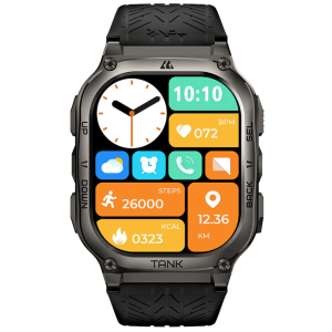 KOSPET Tank M3 Rugged Smart Watch – Silver