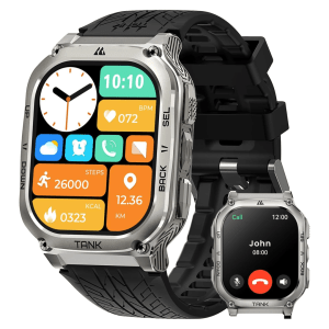 KOSPET Tank M3 Rugged Smart Watch – Silver
