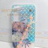 Samsung Galaxy A35 iPefet Flower Pattern With Beaded Chain Hand Strap - Image 3