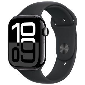 Apple Watch Series 10 46mm Jet Black AI Black SB M/L GPS MWWQ3