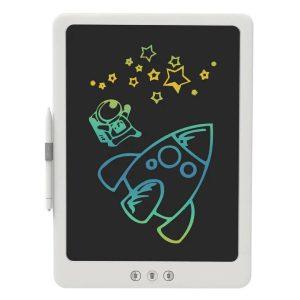 Blupebble 14-Inch Tablet Doodle Writing & Drawing Board for Kids – White
