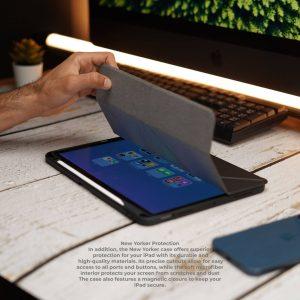 Blupebble New Yorker 13″ iPad Air Cover – Navy Blue