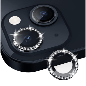 iPhone 13/13 Mini Diamond Stones Camera lens – Black