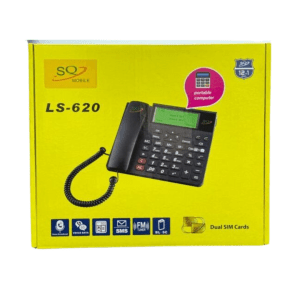 SQ LS 620 Fixed Wireless Landline Phone – Black